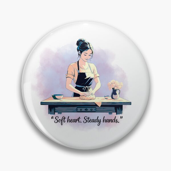 Item preview, Soft Heart, Steady Hands traditional femininity designed and sold by SloganSauce.