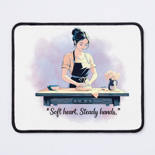 Item preview, Soft Heart, Steady Hands traditional femininity designed and sold by SloganSauce.