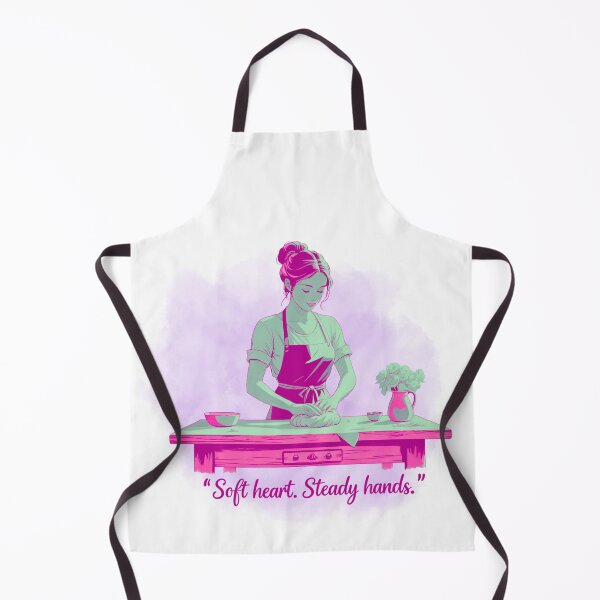 Item preview, Soft Heart, Steady Hands nurturing woman designed and sold by SloganSauce.