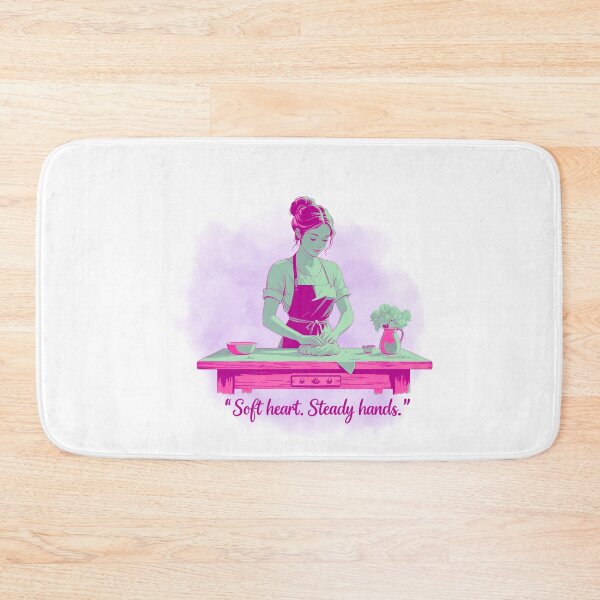 Item preview, Soft Heart, Steady Hands nurturing woman designed and sold by SloganSauce.