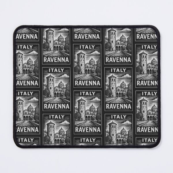 Item preview, Ravenna Italy Linocut Style  designed and sold by Thistle-TShop.