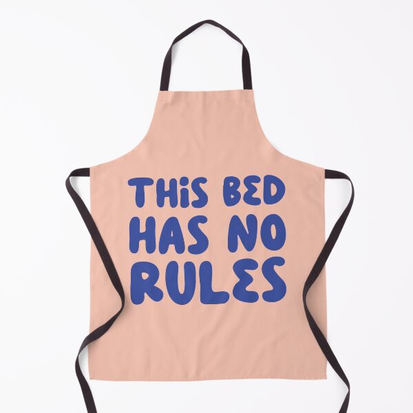 Item preview, This Bed Has No Rules Typography designed and sold by Tato's.
