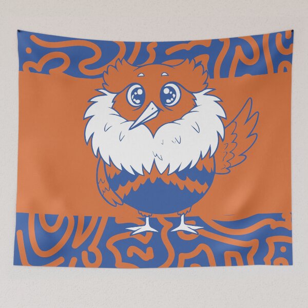 Item preview, Illustration of an elegant ruffed bird, Kemphanen – Majestic art of wild birds designed and sold by Wolagno.