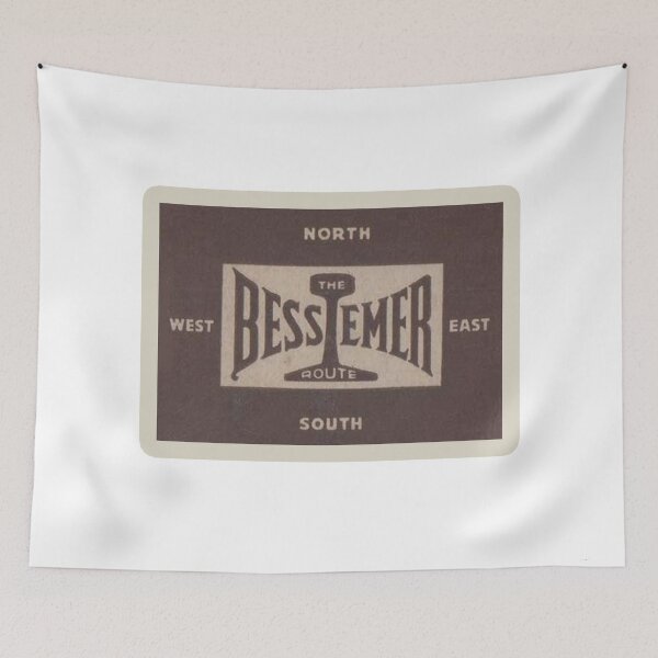 Item preview, Vintage Bessemer Route - Bessemer Railroad designed and sold by QuayTradingCo.