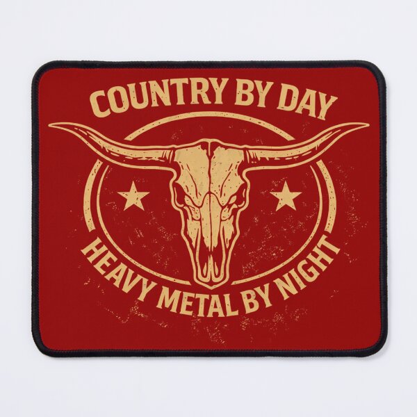 Item preview, Country by Day Heavy Metal by Night designed and sold by lioragraf.