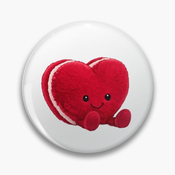 Item preview, Amuseable Arlette Heart Macaron designed and sold by DecalRush.