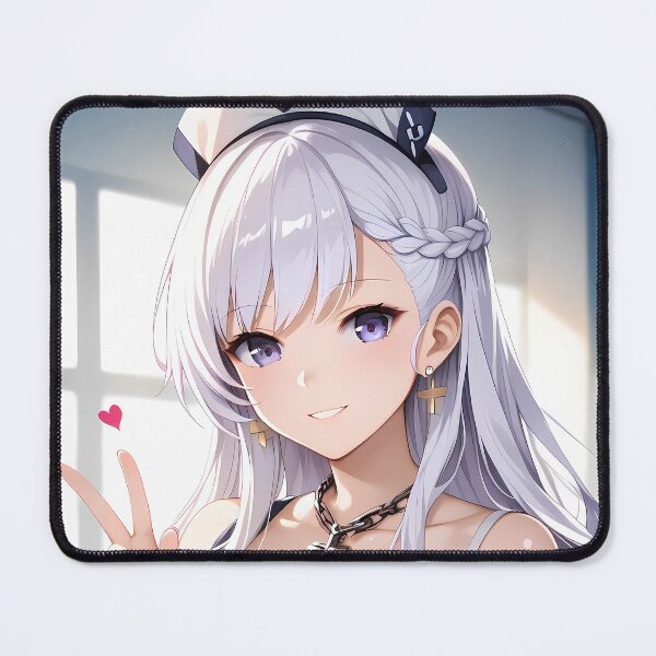 Item preview, Belfast Azur Lane Anime Girl Navy Nurse Heart designed and sold by mildaclairmo.