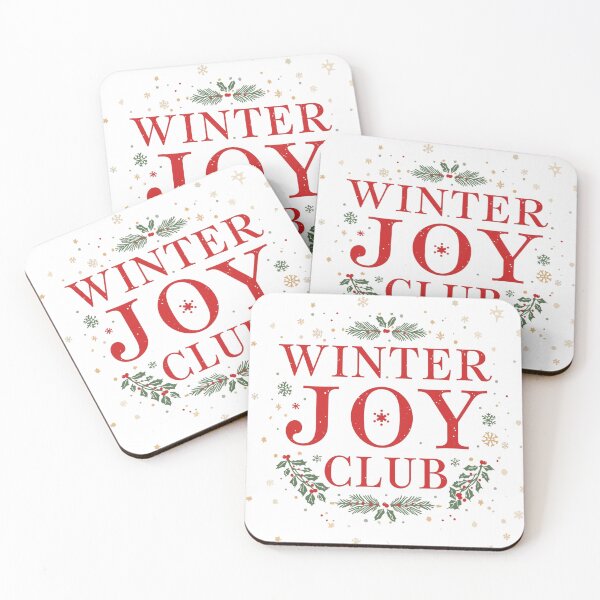 Item preview, Winter Joy Club – Cozy Christmas Typography Design designed and sold by Graphic Therapist.