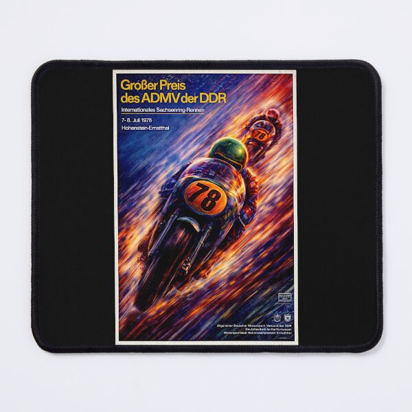 Item preview, Zandvoort variation vintage motorcicle poster designed and sold by Helios Be. Lavsh.