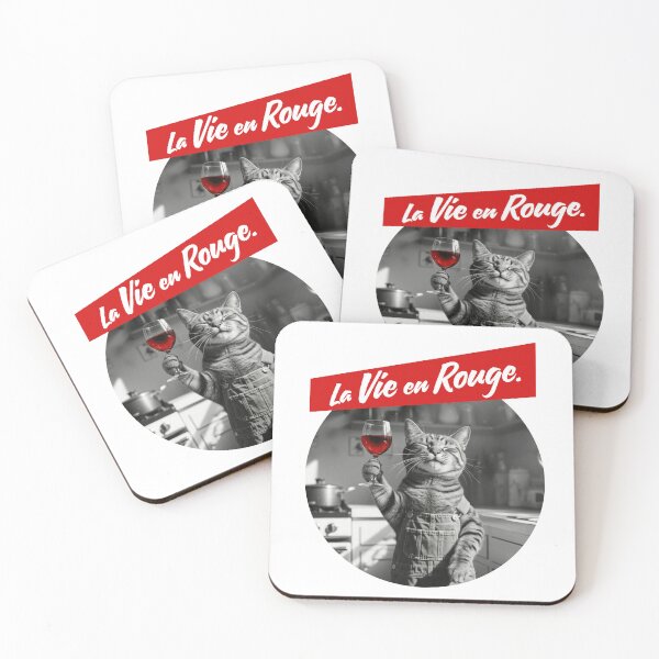 Item preview, Your cat raises her glass to life! designed and sold by the art of cats and pets.