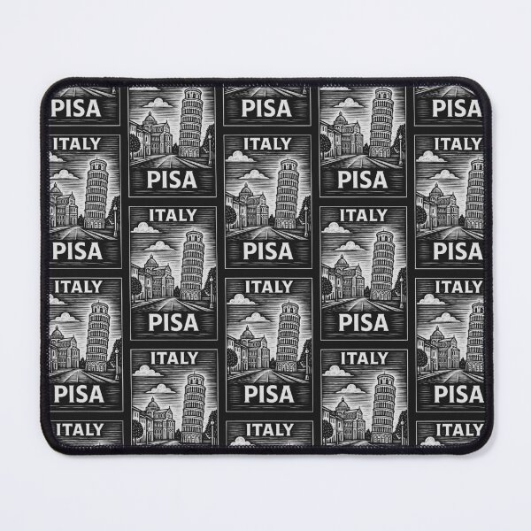 Item preview, Pisa Italy Linocut Style  designed and sold by Thistle-TShop.