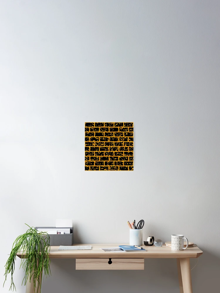 Thumbnail 2 of 3, Poster, Lava Bricks designed and sold by RASUNED.