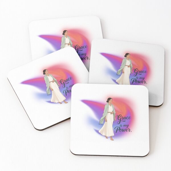 Item preview, Grace Is My Power graceful woman designed and sold by SloganSauce.