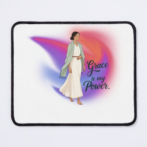 Item preview, Grace Is My Power graceful woman designed and sold by SloganSauce.