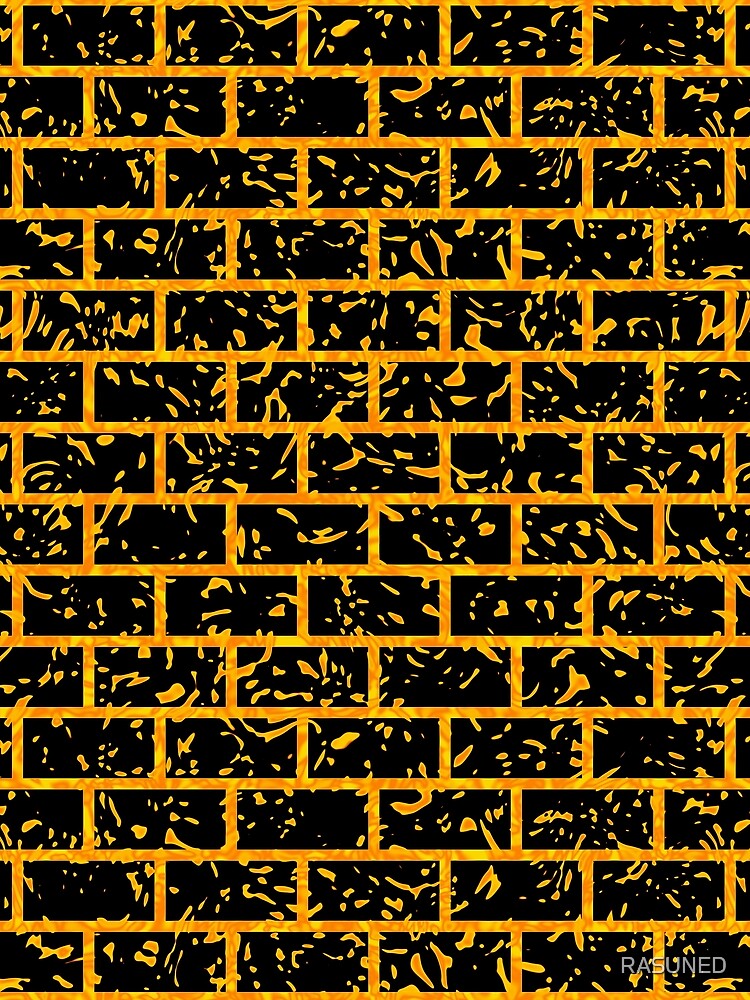 Thumbnail 3 of 3, Scarf, Lava Bricks designed and sold by RASUNED.