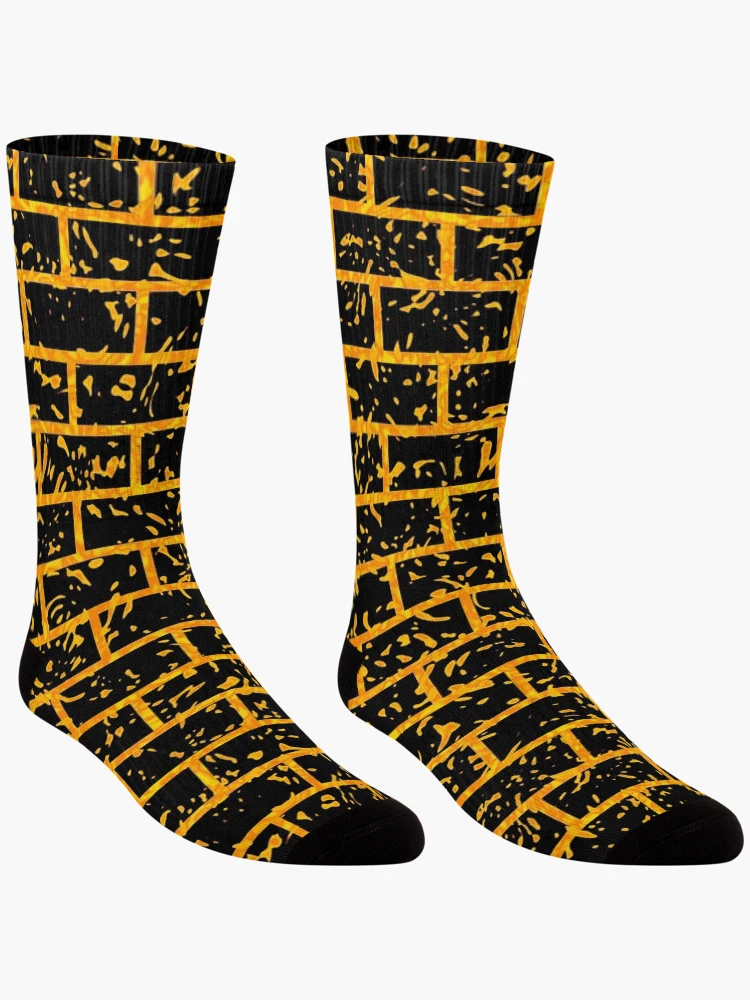 Thumbnail 3 of 5, Socks, Lava Bricks designed and sold by RASUNED.