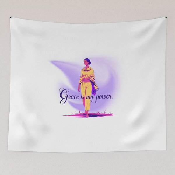 Item preview, Grace Is My Power soft elegance designed and sold by SloganSauce.