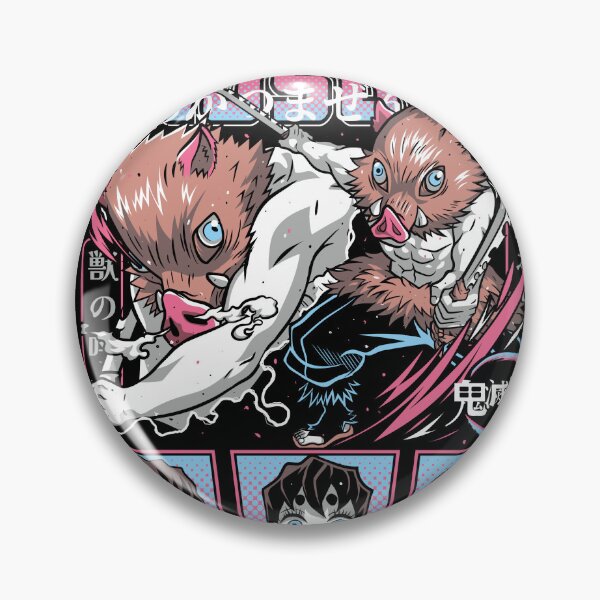 Artikelvorschau, Bestienatmender Krieger – Anime-inspirierte Streetwear-Kunst mit Doppelklingen entworfen und verkauft von Trendy Art.