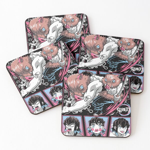 Item preview, Beast Breathing Warrior – Dual Blade Anime Inspired Streetwear Art designed and sold by Trendy Art.