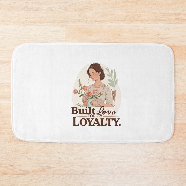 Item preview, Built For Love And Loyalty designed and sold by SloganSauce.