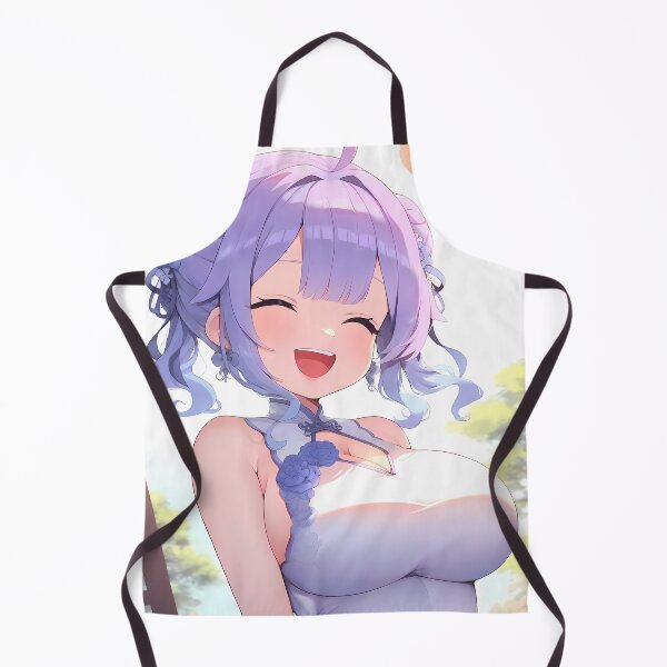 Item preview, Anime Unicorn Azur Lane Joyful Girl Smiling in Blue Chinese Dress designed and sold by mildaclairmo.
