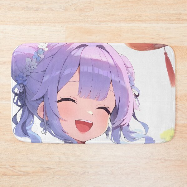Item preview, Anime Unicorn Azur Lane Joyful Girl Smiling in Blue Chinese Dress designed and sold by mildaclairmo.