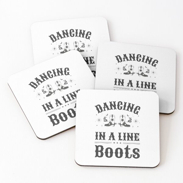 Item preview,  Dancing in a Line Boots – Line Dancing Country Western designed and sold by TalkTee Me.
