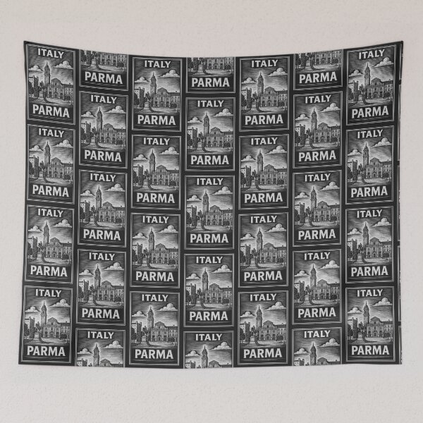 Item preview, Parma Italy Linocut Style  designed and sold by Thistle-TShop.