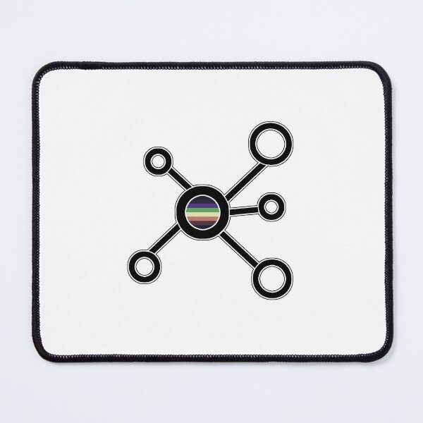 Item preview, Plurplex symbol in black with flag designed and sold by DizzyPride.