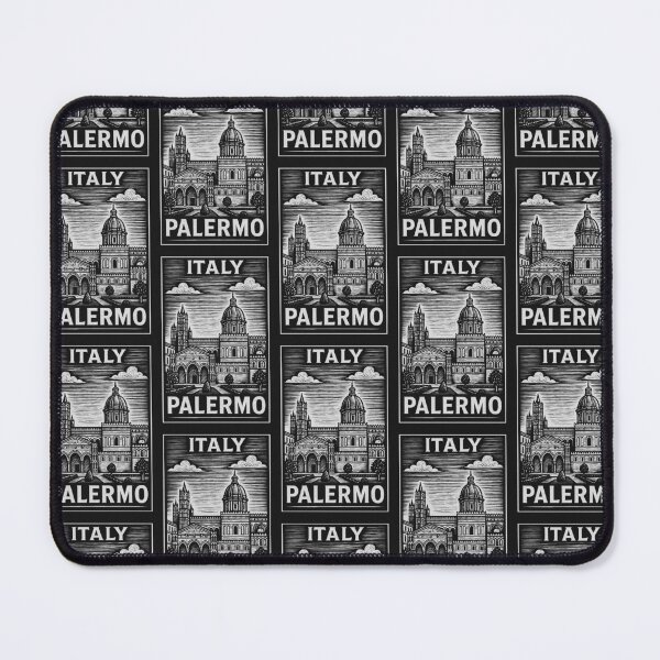 Item preview, Palermo Italy Linocut Style  designed and sold by Thistle-TShop.
