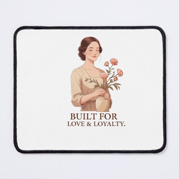 Item preview, Built For Love And Loyalty loyal woman designed and sold by SloganSauce.