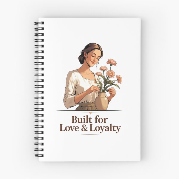 Item preview, Built For Love And Loyalty relationship values designed and sold by SloganSauce.