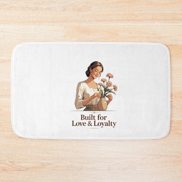 Item preview, Built For Love And Loyalty relationship values designed and sold by SloganSauce.
