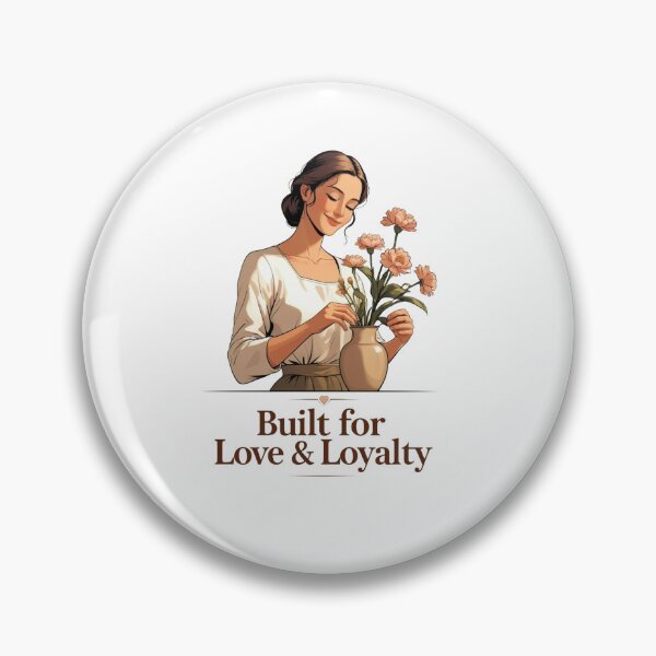 Item preview, Built For Love And Loyalty traditional wife designed and sold by SloganSauce.
