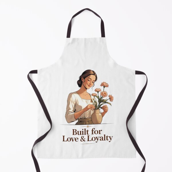 Item preview, Built For Love And Loyalty traditional wife designed and sold by SloganSauce.