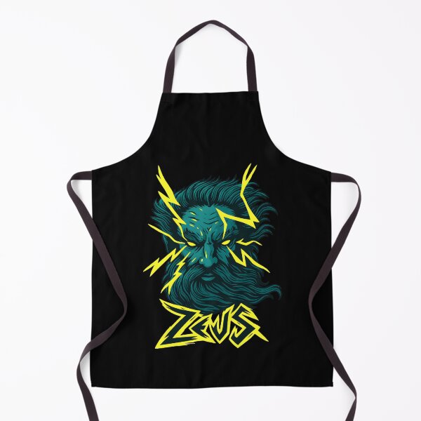 Item preview, Zeus Greek God King Of Olympus Lightning Strike Mythology  designed and sold by DrawHandArt.