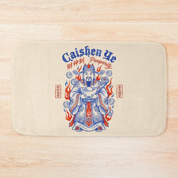 Item preview, Caishen Ye Chinese God of Wealth & Prosperity Tattoo Art designed and sold by zzz888.