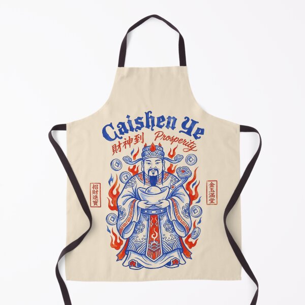 Item preview, Caishen Ye Chinese God of Wealth & Prosperity Tattoo Art designed and sold by zzz888.