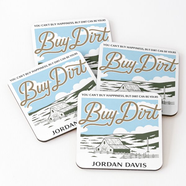 Item preview, Vintage Buy Dirt You Cant Buy Happiness But You Can Buy Land designed and sold by lioragraf.