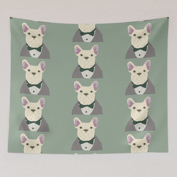 Item preview, French Bulldog in tux designed and sold by Mountain-Point.
