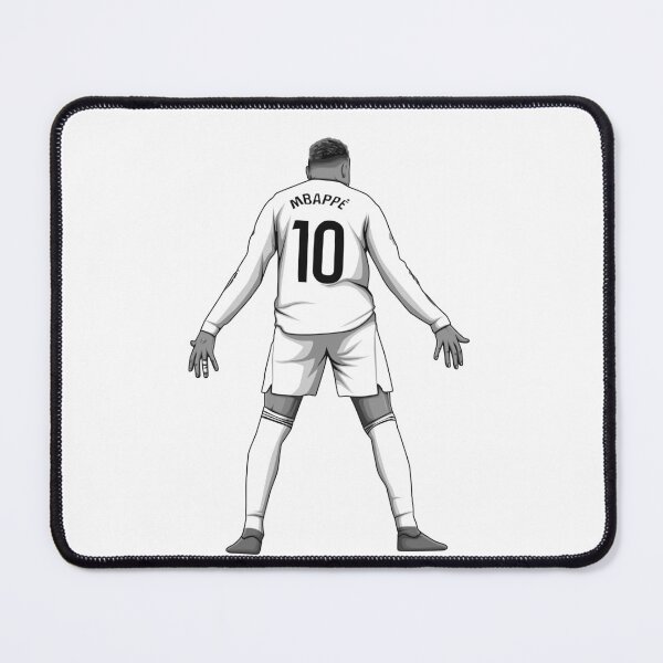 Item preview, Kylian Mbappe Black and White Version designed and sold by Aldduardo.