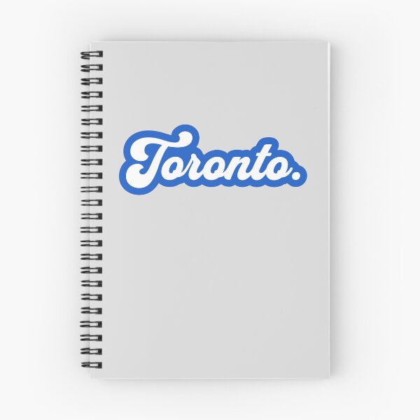 Item preview, Toronto - blue and white script letters designed and sold by mooskdesign.