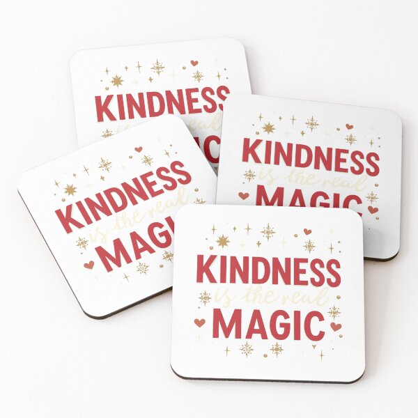 Item preview, Kindness Is the Real Magic – Christmas Quote Typography Design designed and sold by Graphic Therapist.