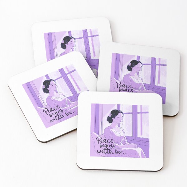 Item preview, Peace Begins With Her homemaker energy designed and sold by SloganSauce.