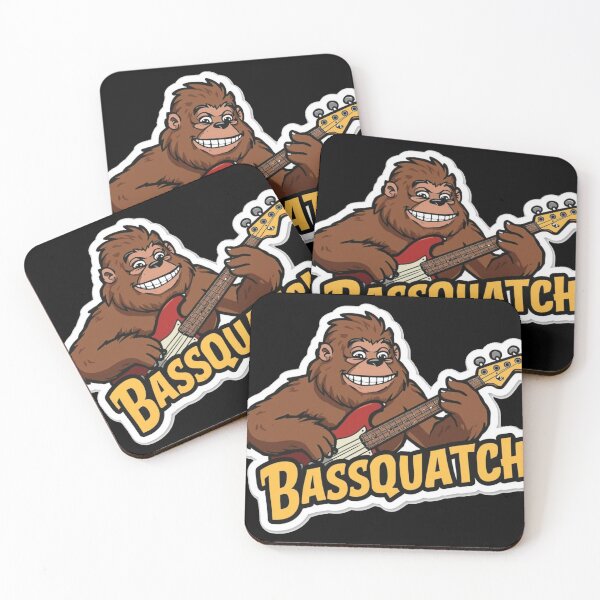 Item preview, Bassquatch Bass Guitar big foot play on guitar  designed and sold by zuzzelek44.