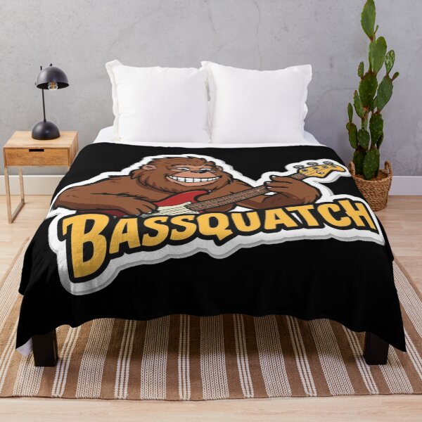 Item preview, Bassquatch Bass Guitar big foot play on guitar  designed and sold by zuzzelek44.