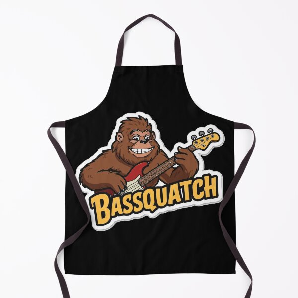 Item preview, Bassquatch Bass Guitar big foot play on guitar designed and sold by zuzzelek44.