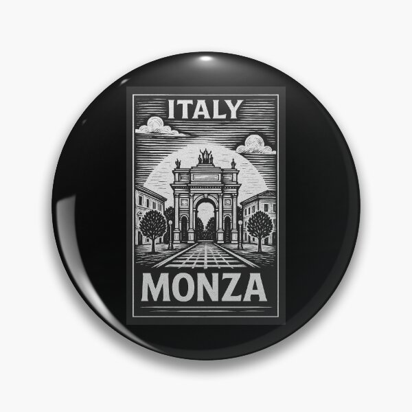 Item preview, Monza Italy Linocut Style  designed and sold by Thistle-TShop.