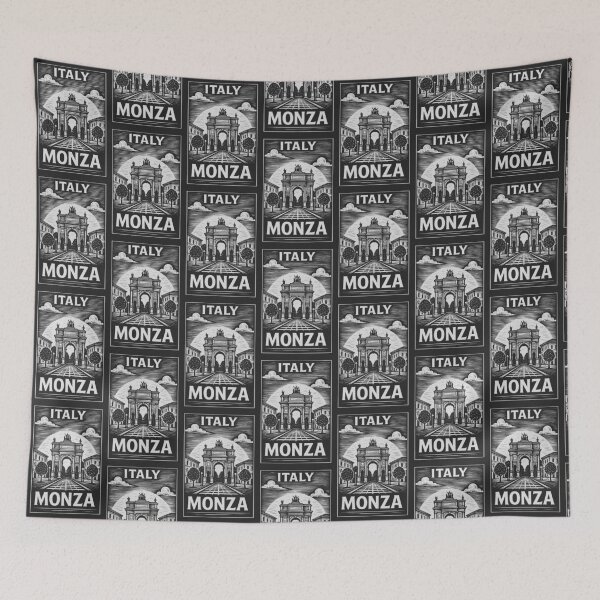 Item preview, Monza Italy Linocut Style  designed and sold by Thistle-TShop.