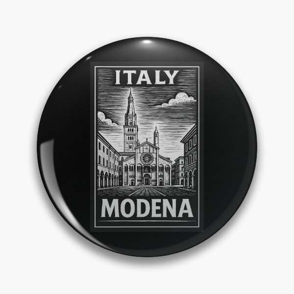 Item preview, Modena Italy Linocut Style  designed and sold by Thistle-TShop.